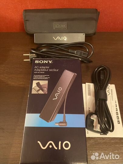 Оригинальный блок питания Sony vaio