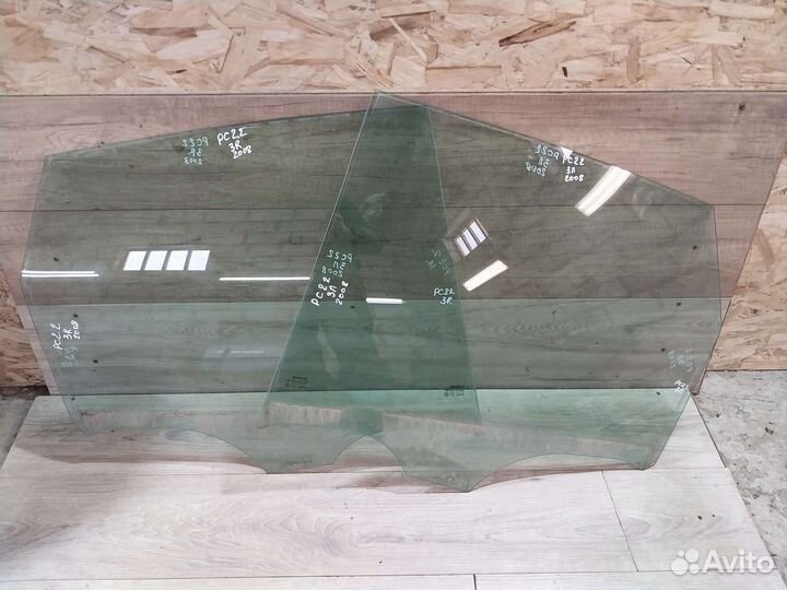 Стекло двери заднее Renault Scenic 2