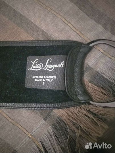 Кожанный пояс от Luisa Spagnoli