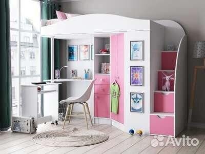Детская кровать чердак
