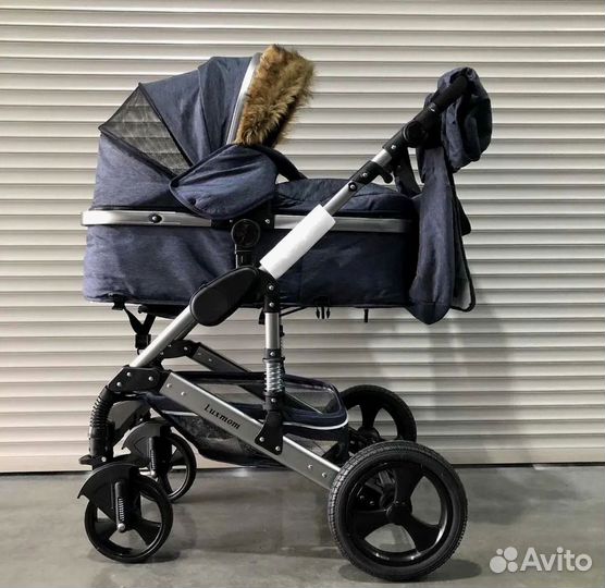 Коляска Luxmom 555 2в1 и 3в1 с гарантией