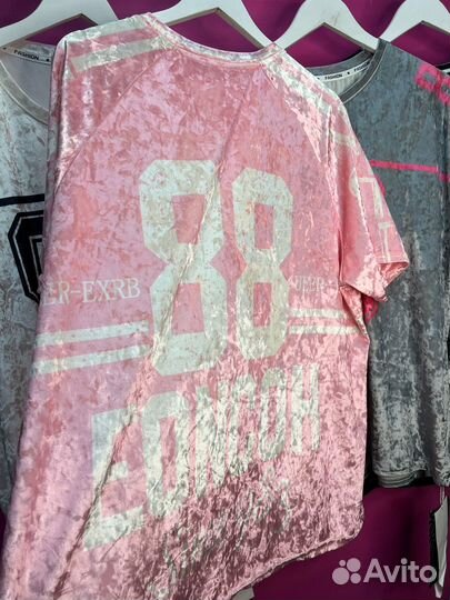 Туника бархатная 54/64