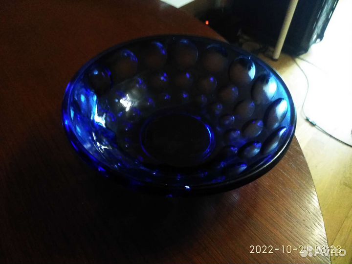 Салатница или конфетница Чешское стекло