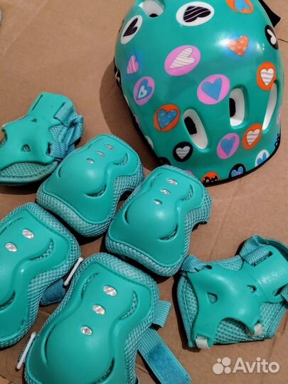 Детские ролики и защита для девочек