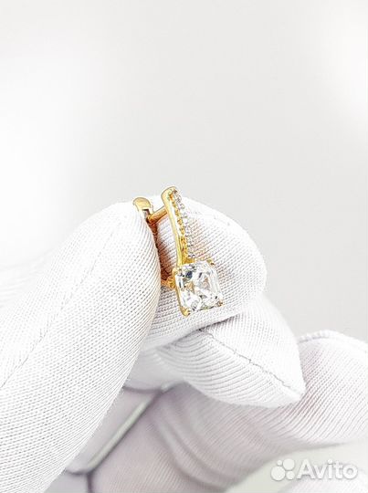 Золотые серьги 585