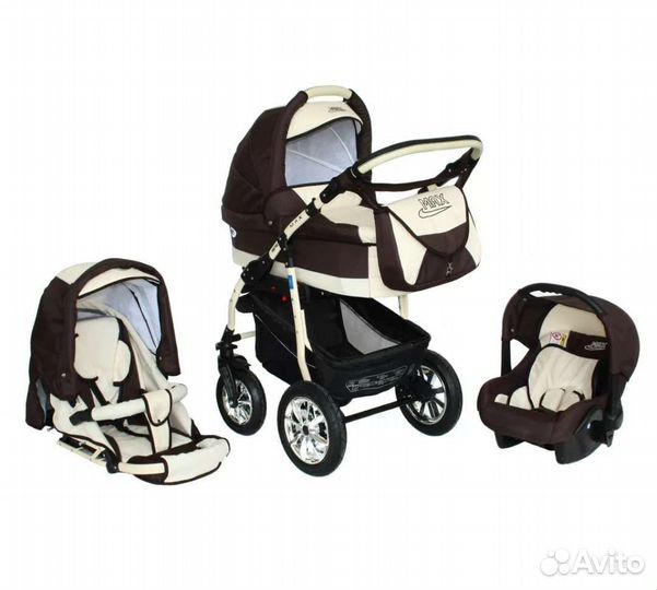 Коляска Verdi MAX 3 в 1 Prestige