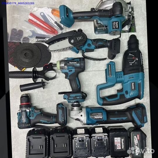 Набор инструментов Makita 6в1 (Арт.37367)