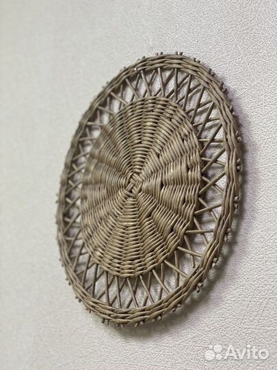 Картина плетёная