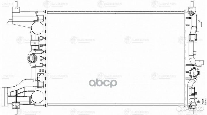 Радиатор охл. LRc 2116 luzar