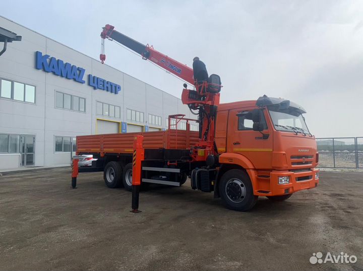 КАМАЗ 65115 с КМУ, 2024