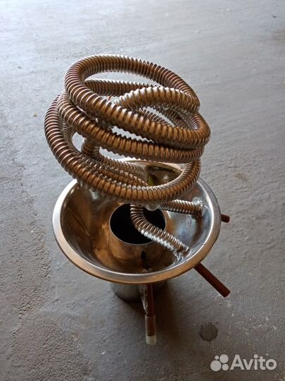 Конденсатор пара для домашней пивоварни