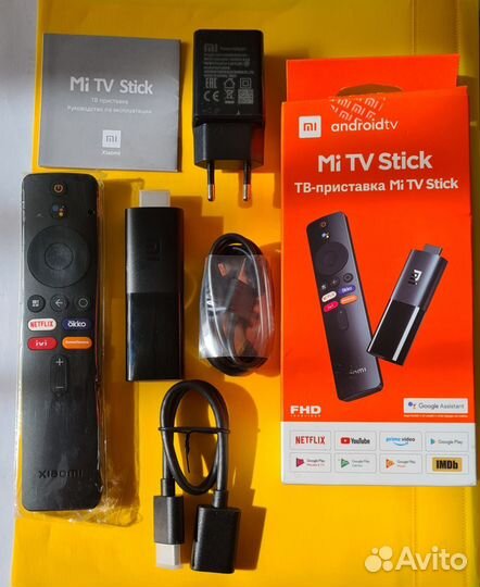 Смарт тв приставка Xiaomi Mi TV stick новая