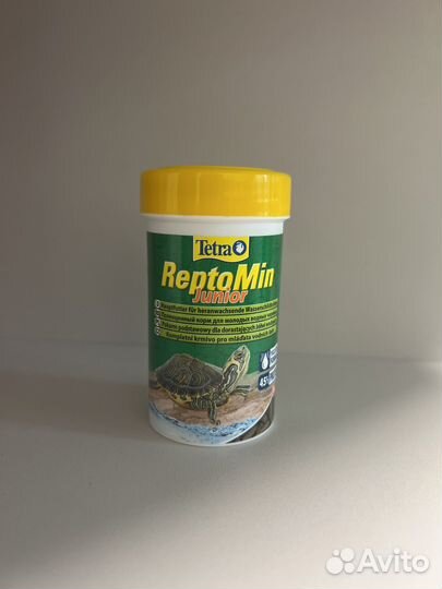 Корм для мелких черепах ReptoMin Junior Tetra