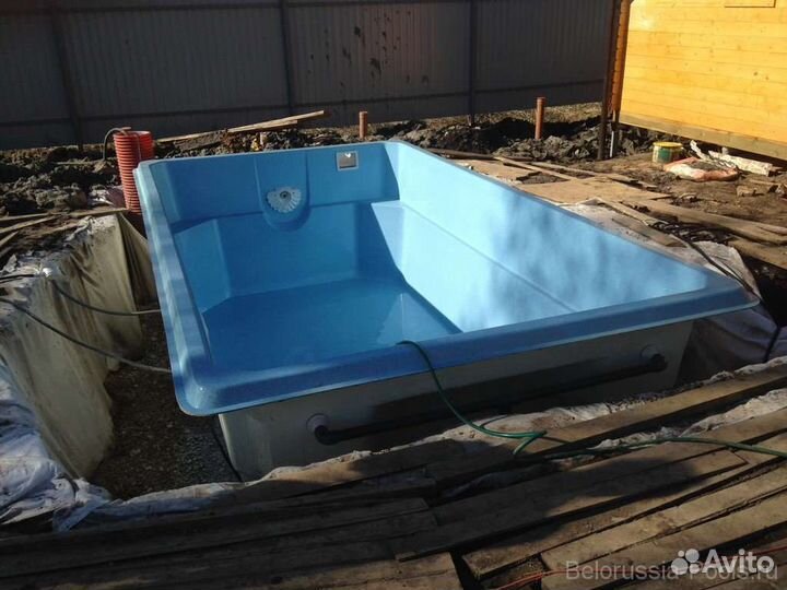 Пластиковый бассейн