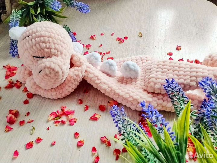 Вязаные игрушки дракон