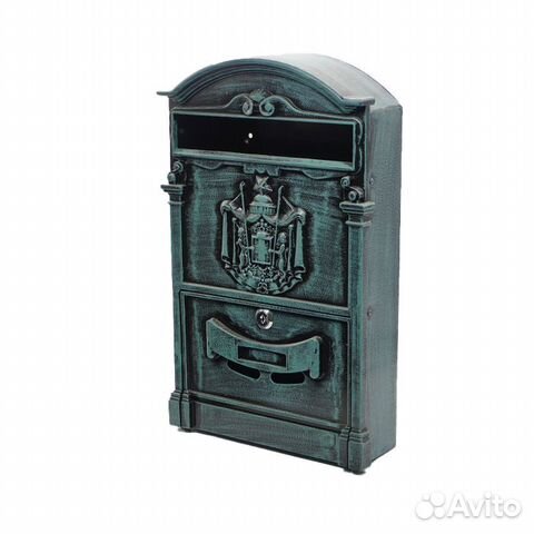 Ящик почтовый зеленый антик К-31091 master lock