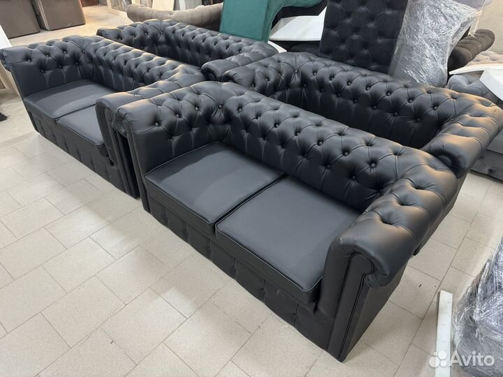 Диван Chester в кальянную под заказ