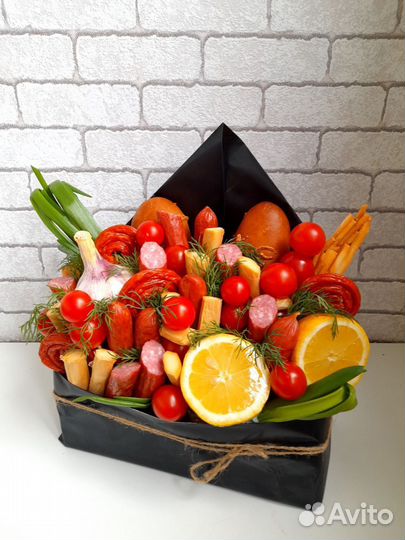 Мужские букеты съедобные