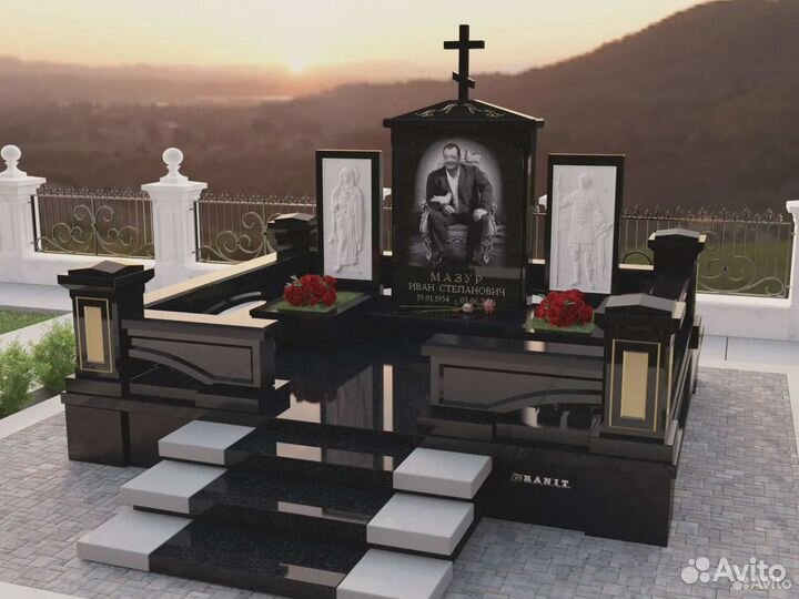 Памятники из гранита/мрамора