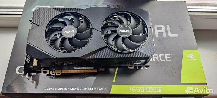 Видеокарта gtx 1660 ti/super rtx 2060/2060super