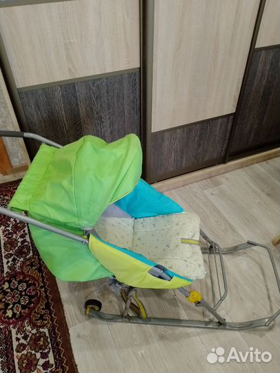 Коляска санки