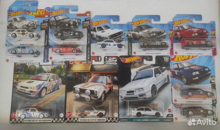 Hot Wheels подборка Ford