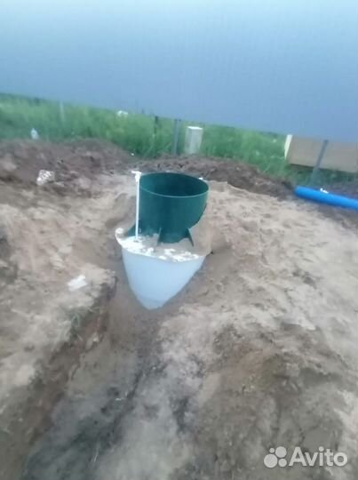 Септик из бетонных колец