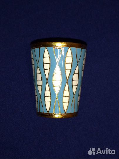 Стопки (рюмки) люм (латунь + эмаль) СССР