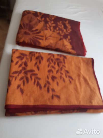 Одеяла шерстяные верблюжьи СССР комплект