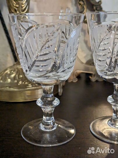 Хрустальные бокалы для вина СССР