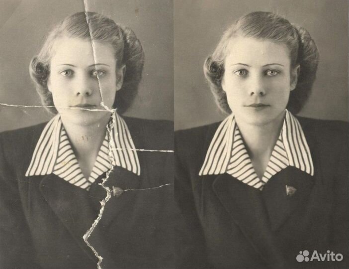 Реставрация старых фотографий онлайн