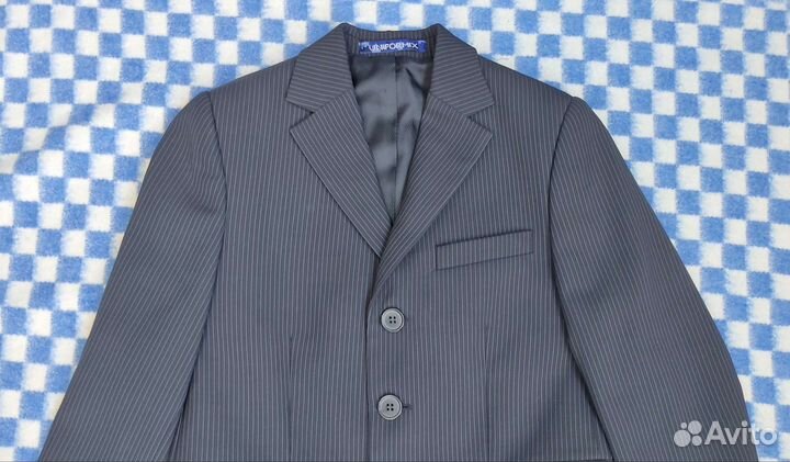 Пиджак и рубашка для мальчика 128-134