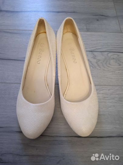 Свадебные туфли 39