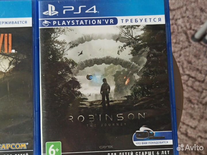 Диски PS4 для PS4 VR