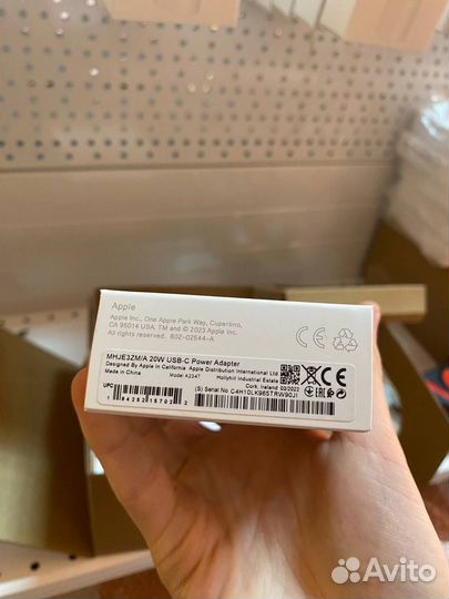 Блок питания apple 20W