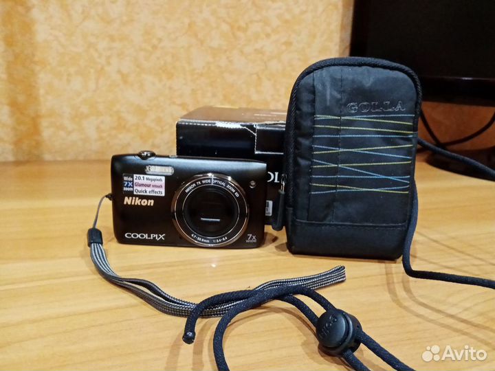 Фотоаппарат Nikon S3400 Black