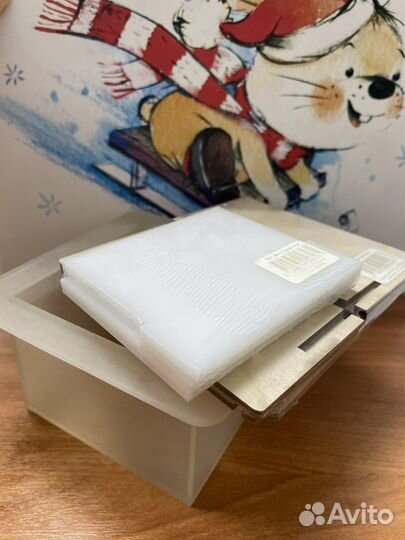 Силиконовая форма с каркасом из березовой фанеры