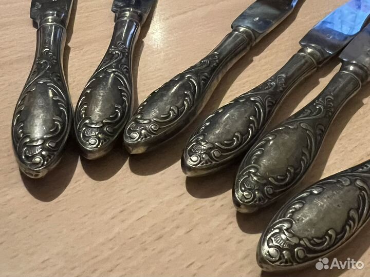 Мельхиоровые ножи СССР б/у