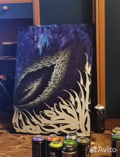 Граффити, каллиграфия, роспись стен и холстов