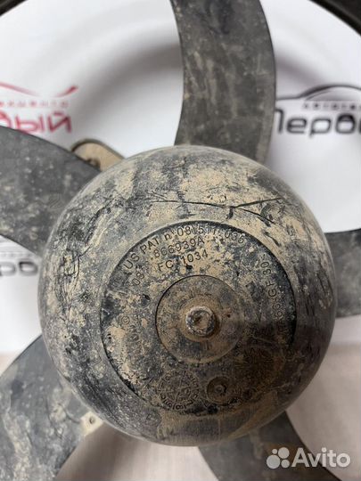 Вентилятор радиатора охлаждения Skoda Fabia 2