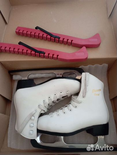 Коньки фигурные Graf Davos Gold 30 размер