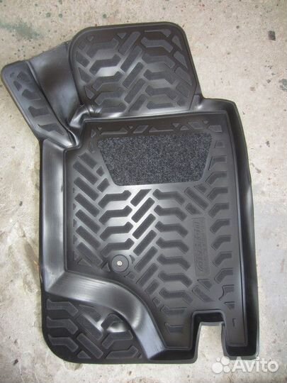 Коврики салона 3D Mitsubishi Pajero II правый руль