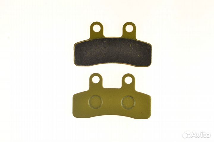 Колодки тормозные дисковые #6 (semi-metallic) полу