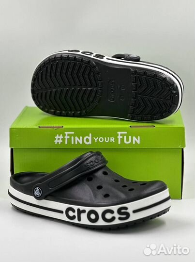 Мужские Сабо Crocs Bayaband Clog Black