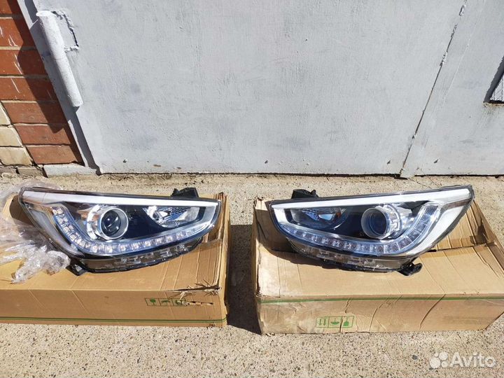 Фара hyundai solaris