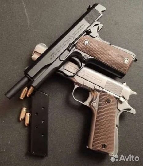Colt 1911 уменьшенная модель игрушка, масштаб 1/2