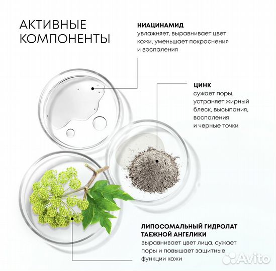 Гель для умывания от черных точек Natura siberica