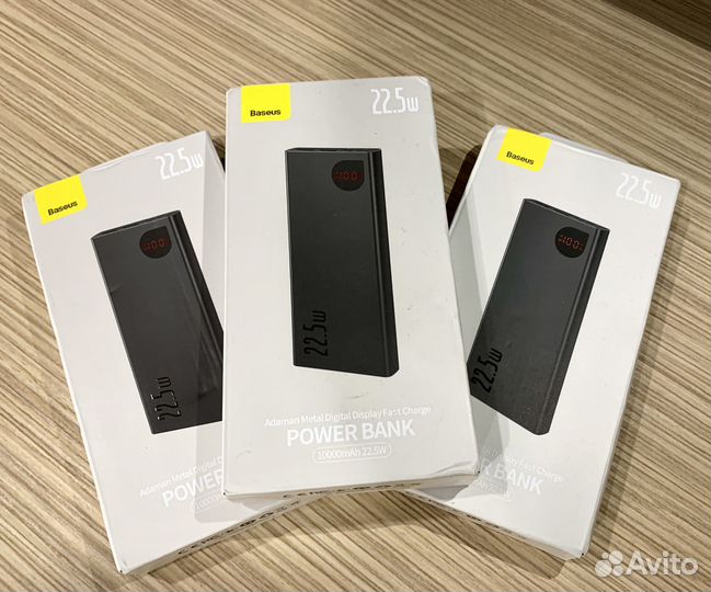 Power bank baseus 10000mah 22,5w (новый)