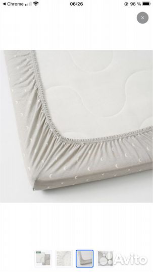 Бортики и простынь в детскую кроватку