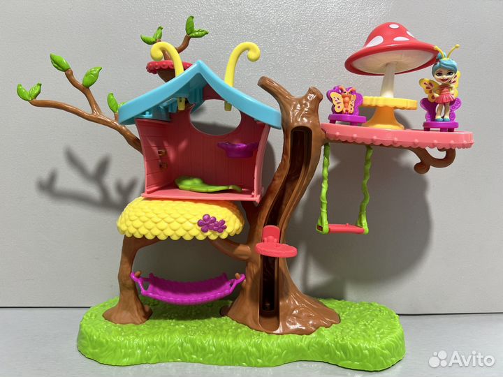 Enchantimals домик бабочки и одна кукла